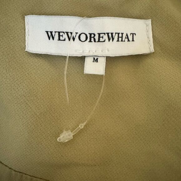 WeWoreWhat Twill Bomber Jacket in Oat - Picture 11 of 13